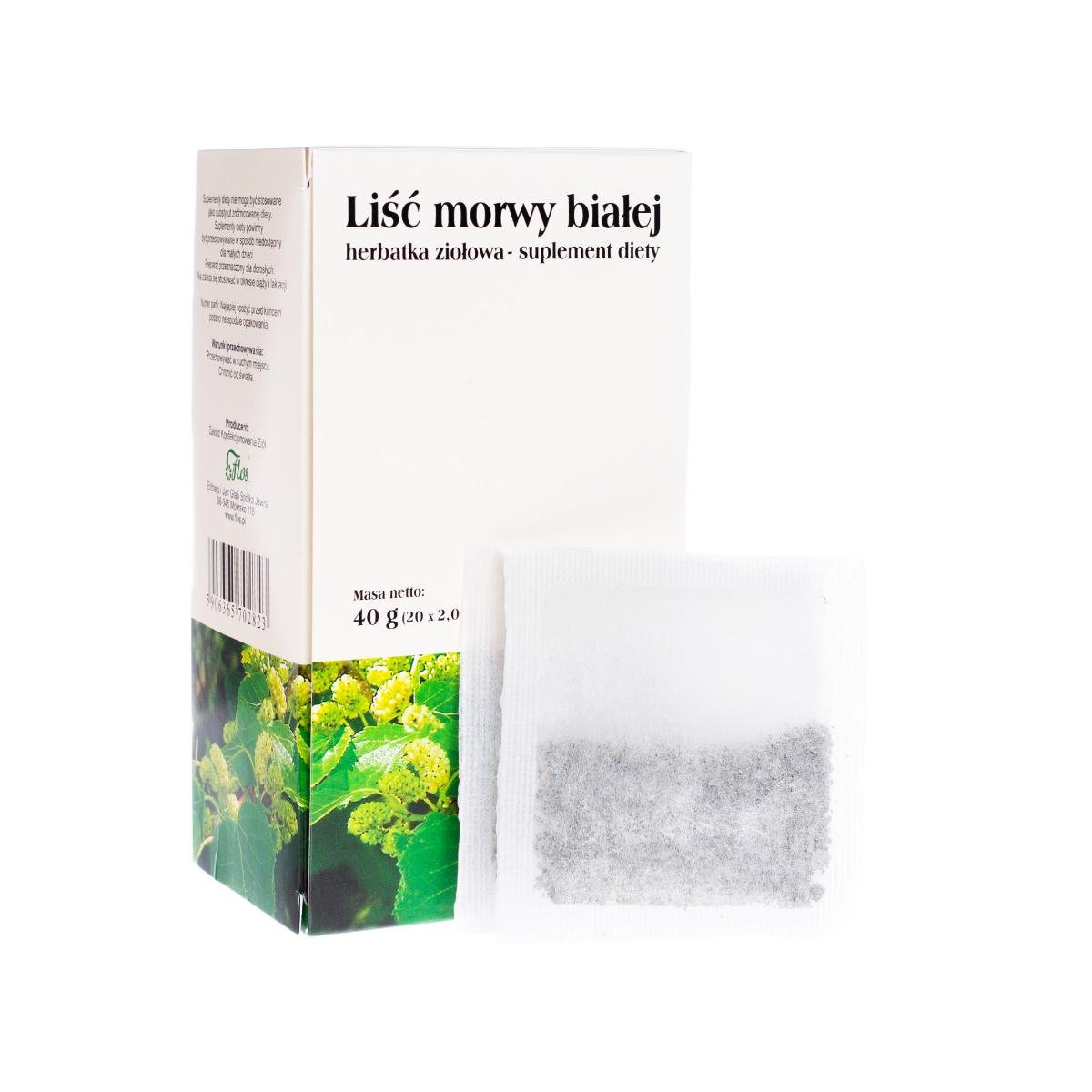 Flos Morwa biała liść 20x2g FL823