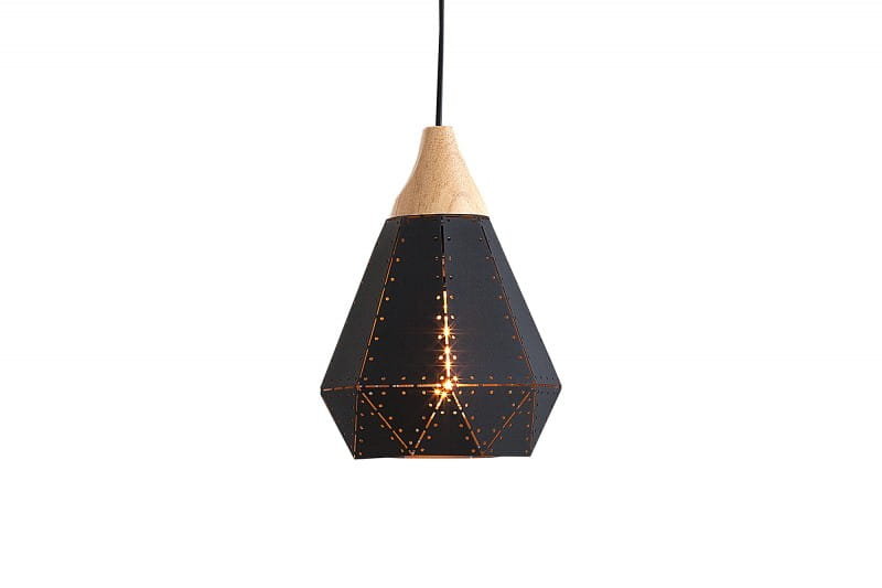 Invicta Interior Space Lampa wisząca Nordic 22cm - czarna i-37705