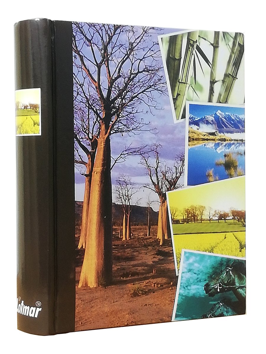ALBUM szyty na 200 zdjęć 10x15 cm. z opisem BAOBAB drzewo