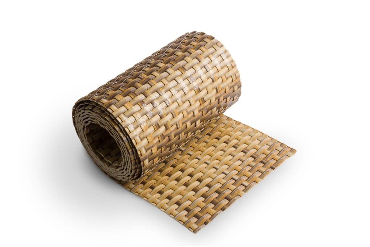 Rattan Art Rattan Art Taśma panelowa rattanowa słomkowa 19 cm x 255 cm