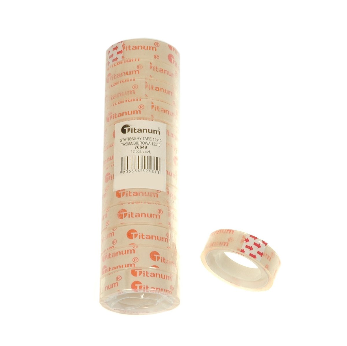 Titanum Taśma klejąca 12X10/1 SZT