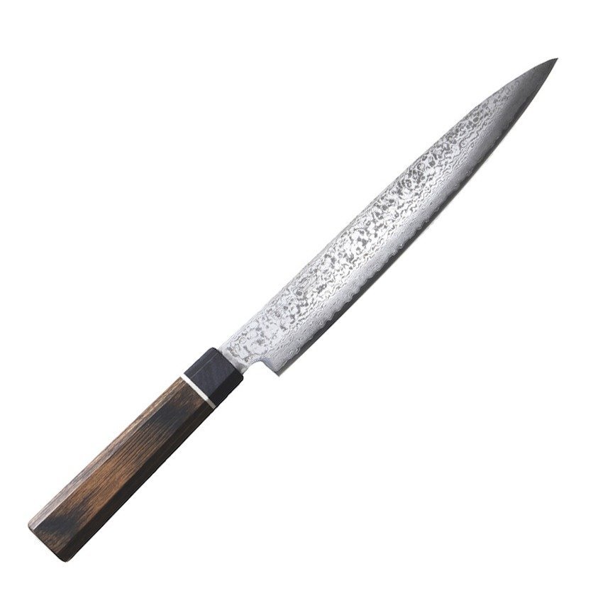 Suncraft Nóż kuchenny SENZO BLACK Sashimi 210 mm [BD-07] OM-3673-uniw