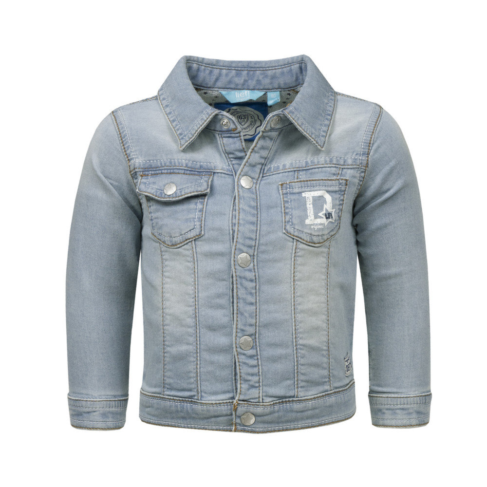 LIEF, Kurtka chłopięca jeansowa, niebieska, rozmiar 110