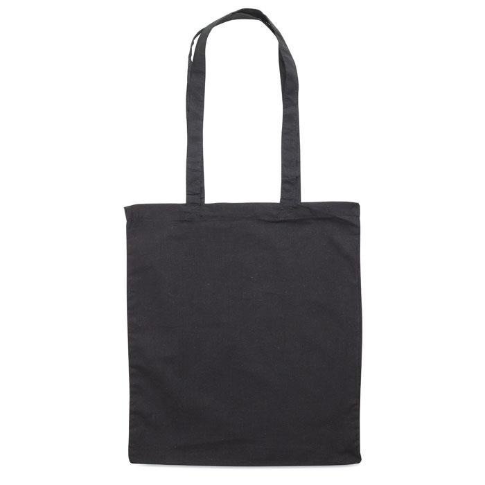 Torba na zakupy Cottonel Colour +, czarna