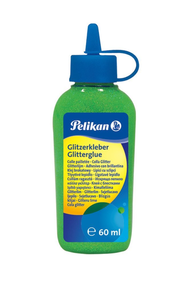 PELIKAN Klej z brokatem 60 ml zielony 300339