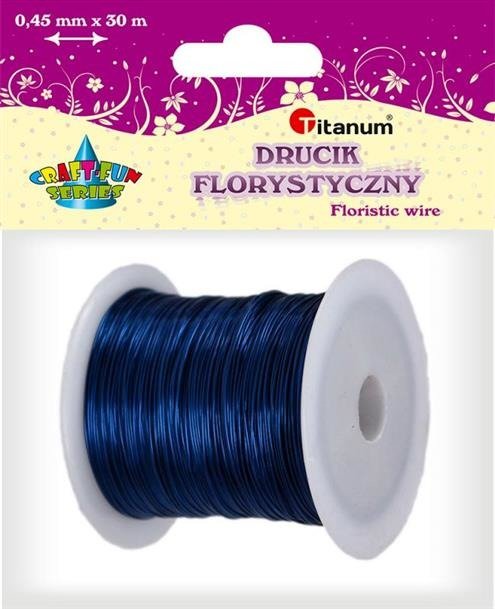 Titanum Drucik florystyczny niebieski 339372