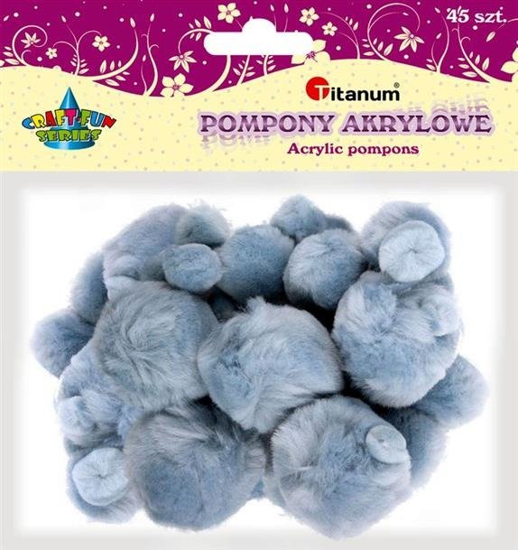 Hasta Ozdoba dekoracyjna Pompony Akryl Pop 338520 Pbh Op45sz