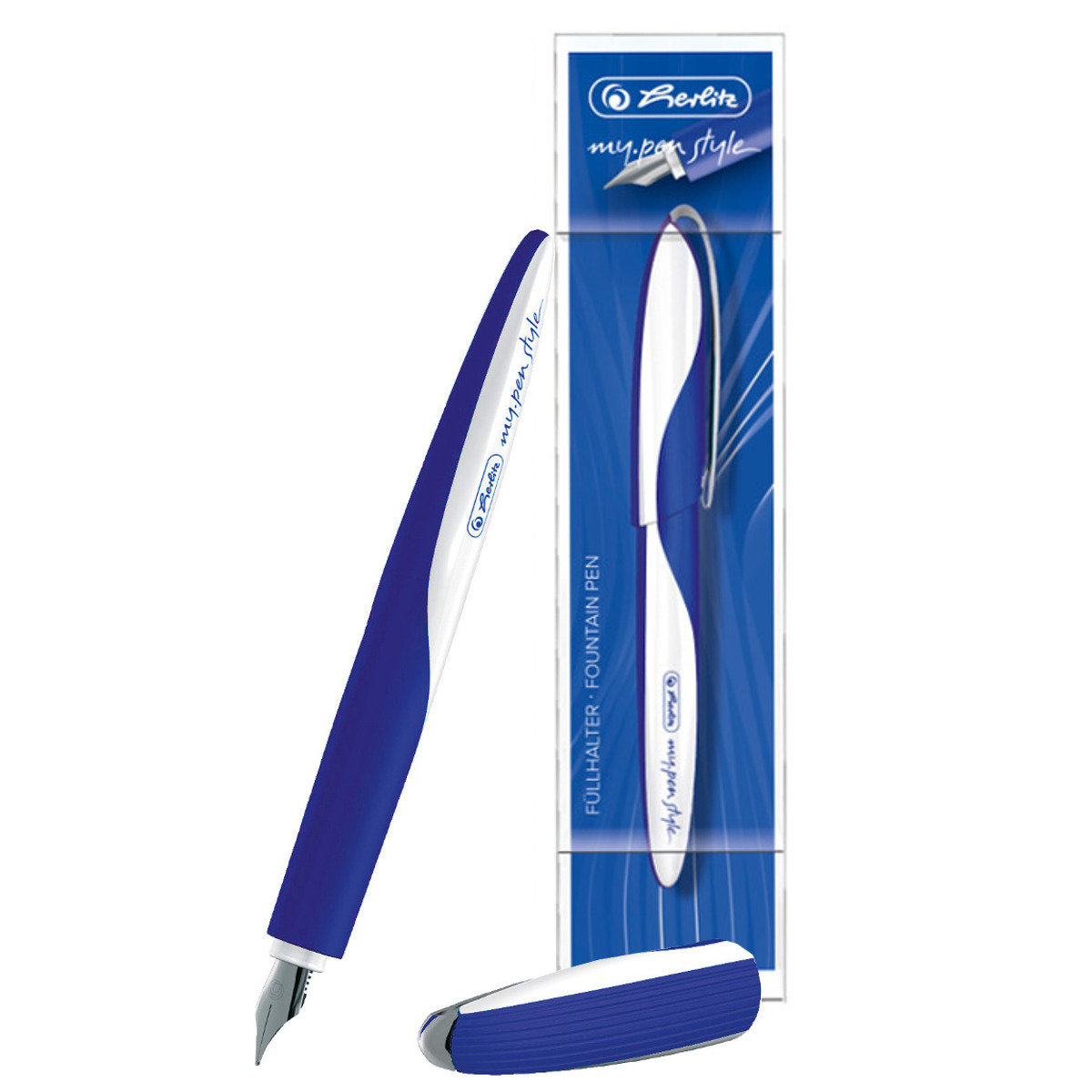 HERLITZ Pióro wieczne My.Pen Style Intense Blue