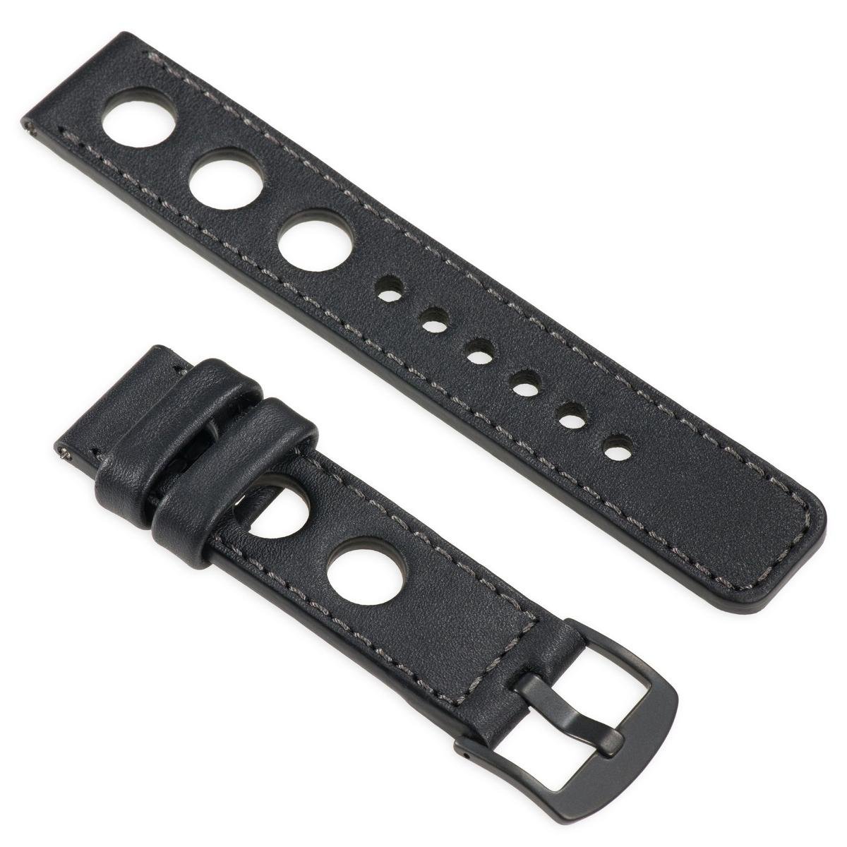 moVear Skórzany pasek do Garmin Fenix 6X 5X 3 51mm