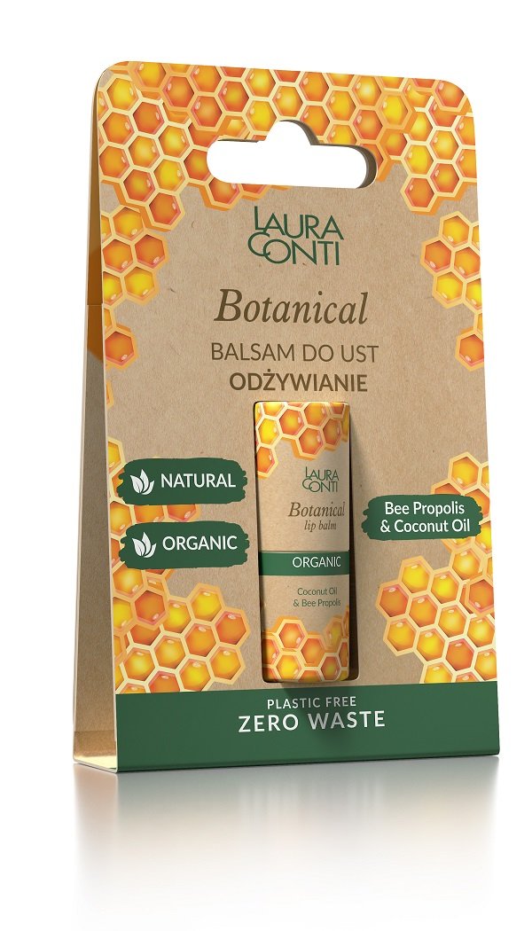 Laura Conti Botanical Organic Balsam do ust z propolisem 4C60-250AF