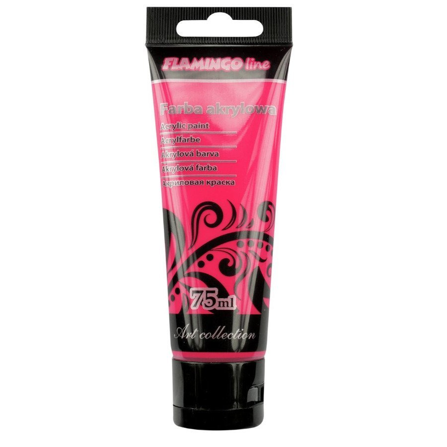 Hasta Farby akrylowe Roz Fluo 75ml 105 W Tub