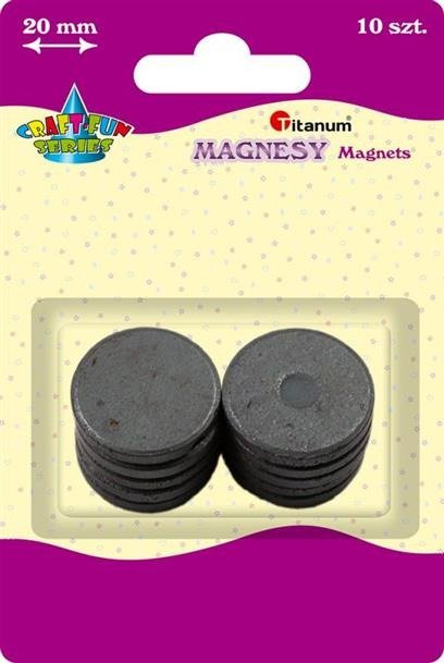 Titanum Magnes 2 cm 10 sztuk 338439