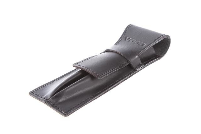 VOOC Piórnik  Etui piórnik na długopisy Vintage P17 czarny uniwersalny 18037-uniw