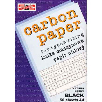 Koh-i-noor Kalka maszynowa A4, czarna, K-I-N