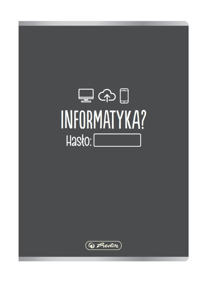 Herlitz Zeszyt A5/60k kratka Her Informatyka Fol A 5
