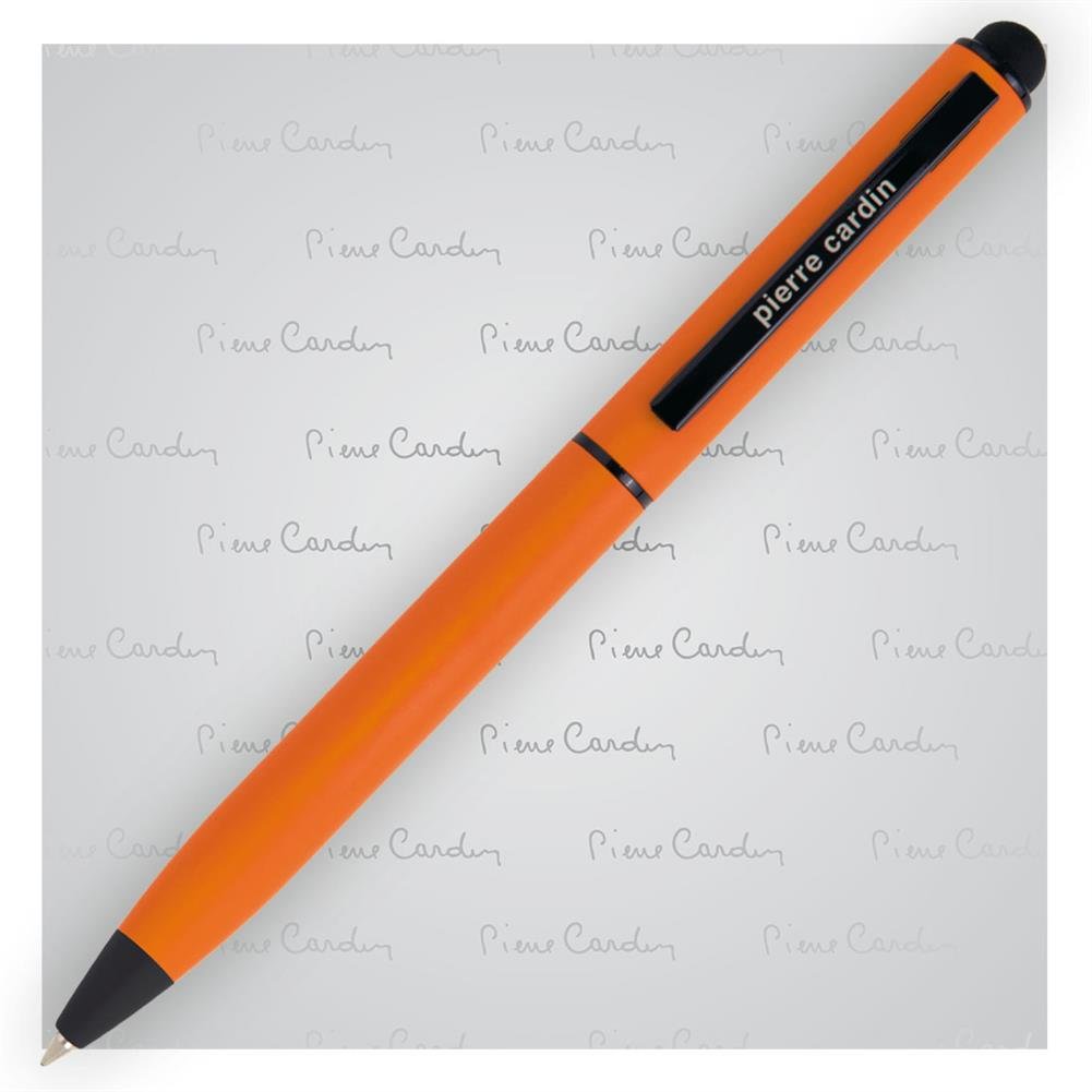 Długopis metalowy touch pen, Pierre Cardin Celebration, pomarańczowy
