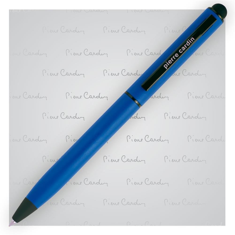 Pierre Cardin Długopis metalowy touch pen soft touch Celebration Niebieski uniwersalny 234605-uniw