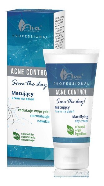 HYDRO LASER Acne Control Professional Matujący krem na dzień,