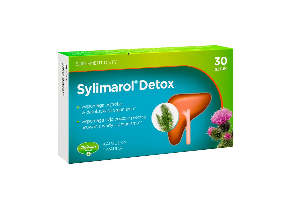 Herbapol POZNAŃ Sylimarol detox x 30 kaps