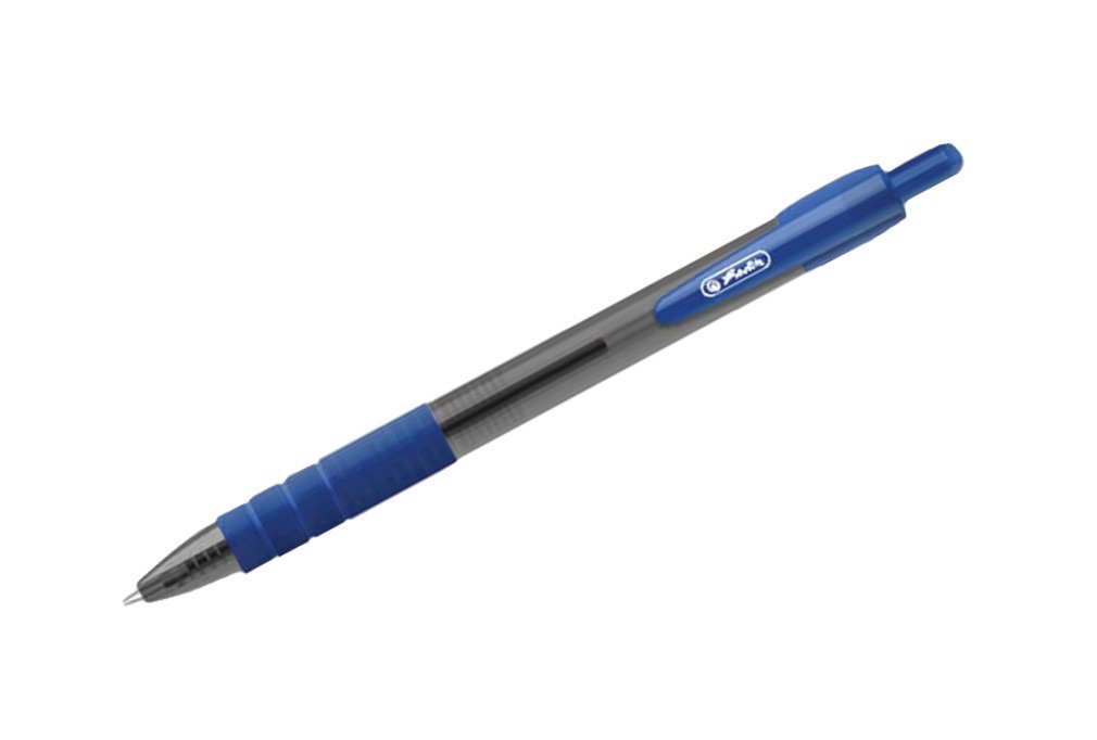 Długopis automatyczny żelowy z gumowym uchwytem HERLITZ SMOOTHY niebieski 1szt. /9476470/ HL017-1