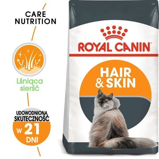 Royal Canin Hair&Skin Care 2kg dla kota zdrowa sierść i skóra