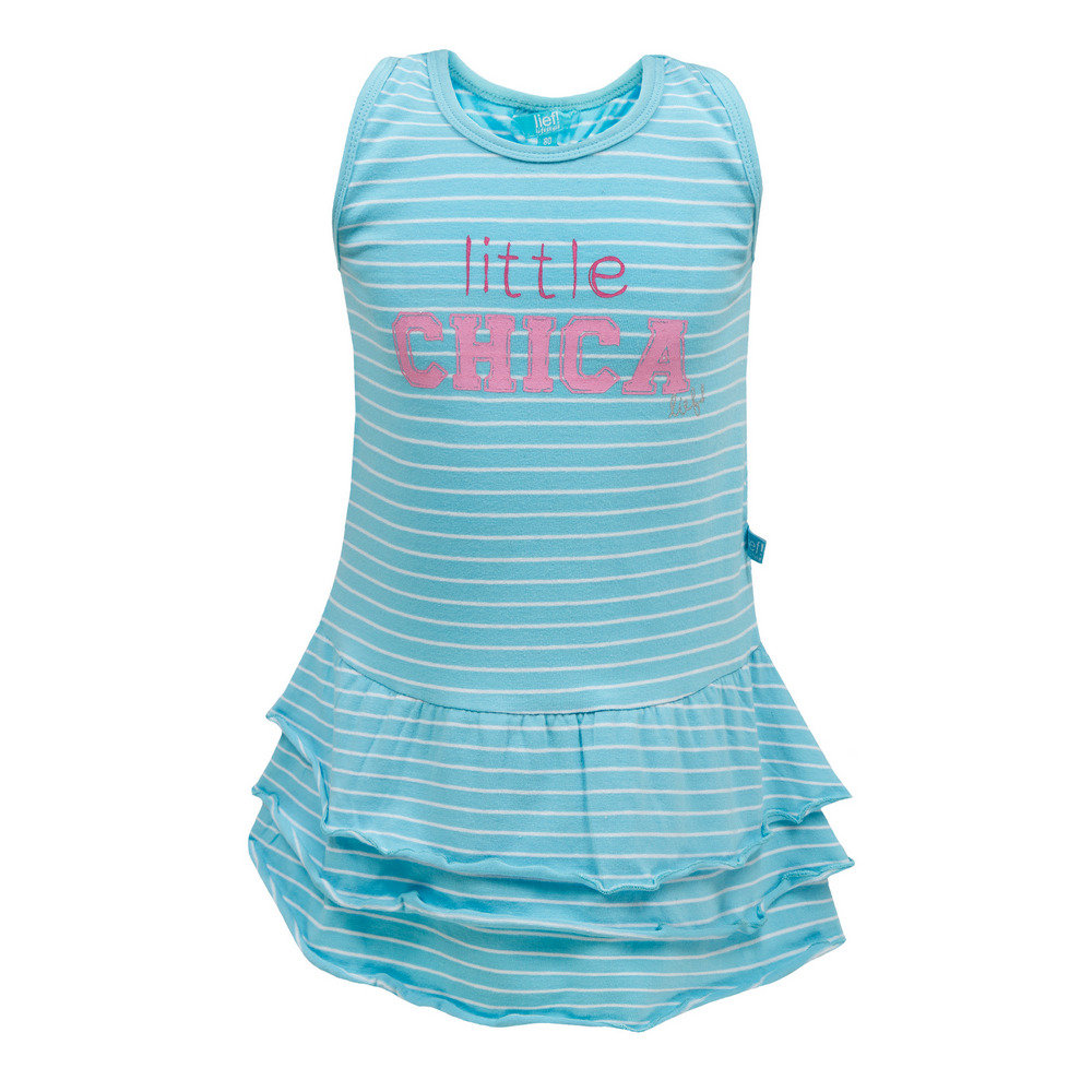 Dziewczęca sukienka, niebieski, rozmiar 62