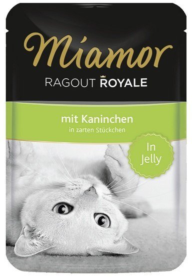 Miamor Ragout Royale w galarecie, 22 x 100 g - Królik