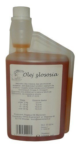 Zdjęcia - Leki i witaminy Bosch Olej z łososia 1000ml 