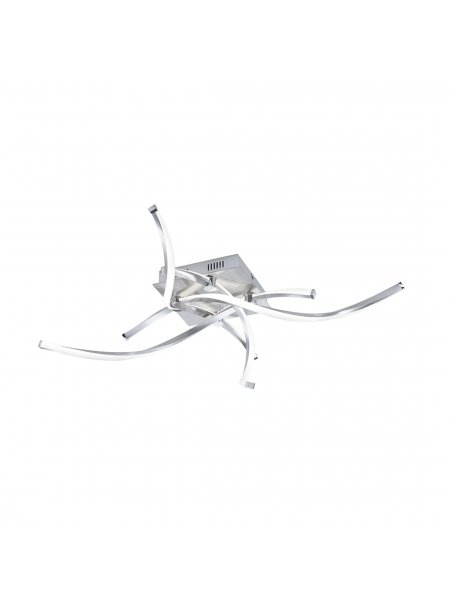 Paul Neuhaus Oświetlenie Wellington Lampa Sufitowa LED Aluminium, 4-punktowe 9144-55