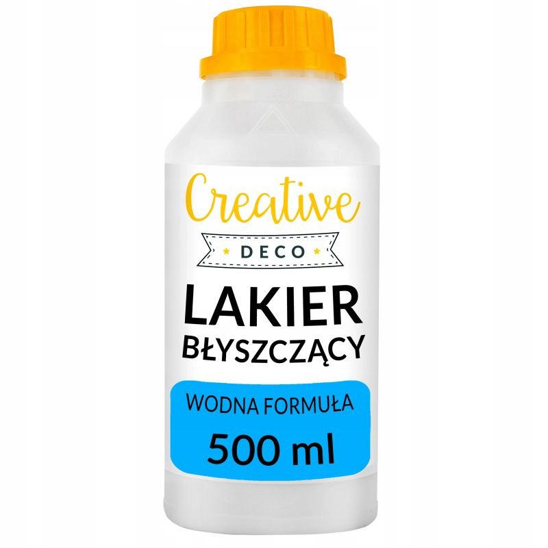 Creative Deco, lakier akrylowy, błyszczący, 500 ml