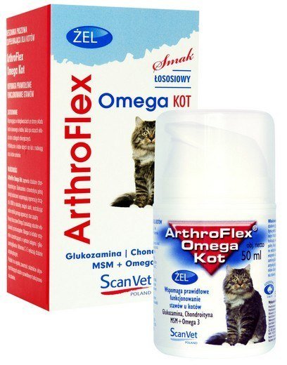 Scanvet ArthroFlex Omega Kot żel na stawy 50 ml