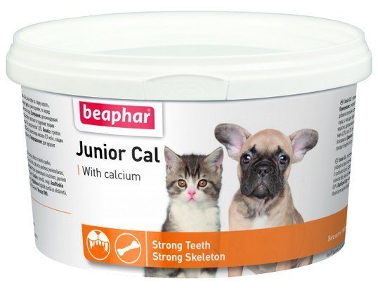 Beaphar Junior Cal - Preparat Wapniowy 200G