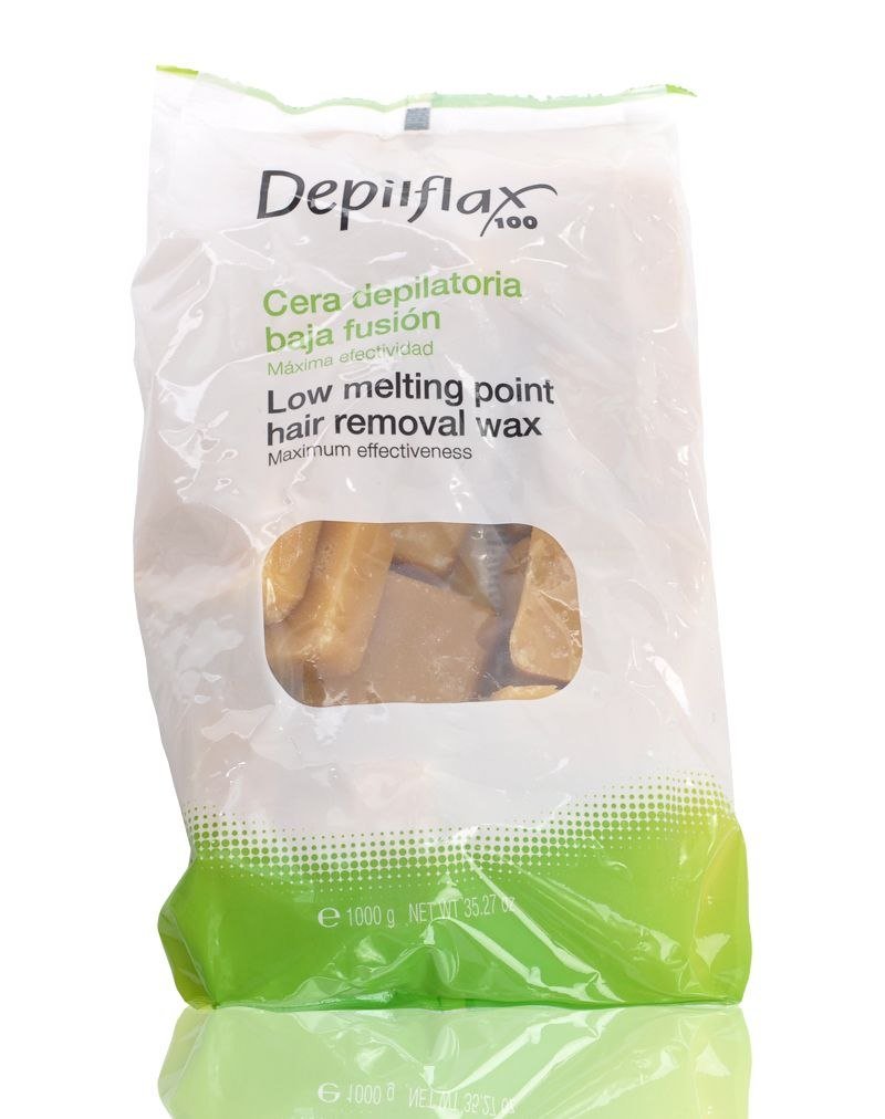 ACTIVESHOP DEPILFLAX WOSK TWARDY BEZPASKOWY DO DEPILACJI 1KG NATURALNY