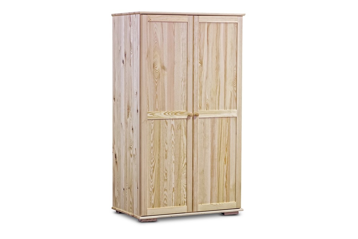 Szafa LISSO *sosna naturalna, 102x177x60, lite drewno sosnowe2,2-2,5 cm