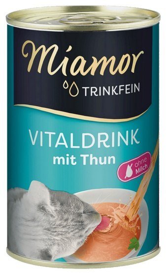 Miamor Vitaldrink napój dla kota, 6 x 135 ml - Tuńczyk