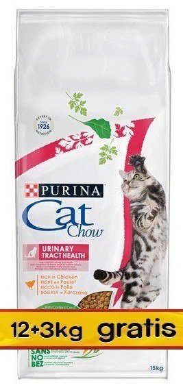Karma sucha dla kota PURINA Cat Chow Special Care Urinary Tract Health, 12+3 kg