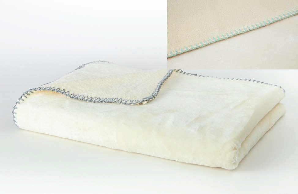 PIELSA Baby| Koc dziecięcy premium otulacz LISA 110x140,miętowy