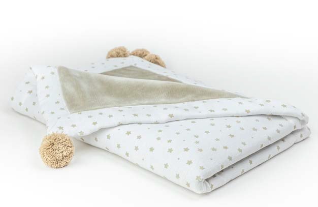 PIELSA Baby| Koc dziecięcy premium otulacz ELAIA2 110x140