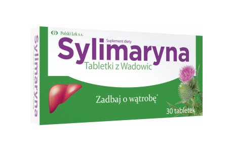 Polski Lek Sylimaryna Tabletki z Wadowic x 30 tabl