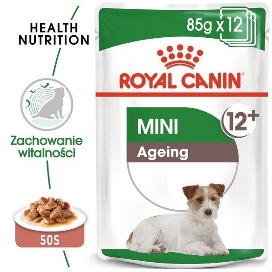 Royal Canin Pies Mini Ageing 12+ Saszetka 85g