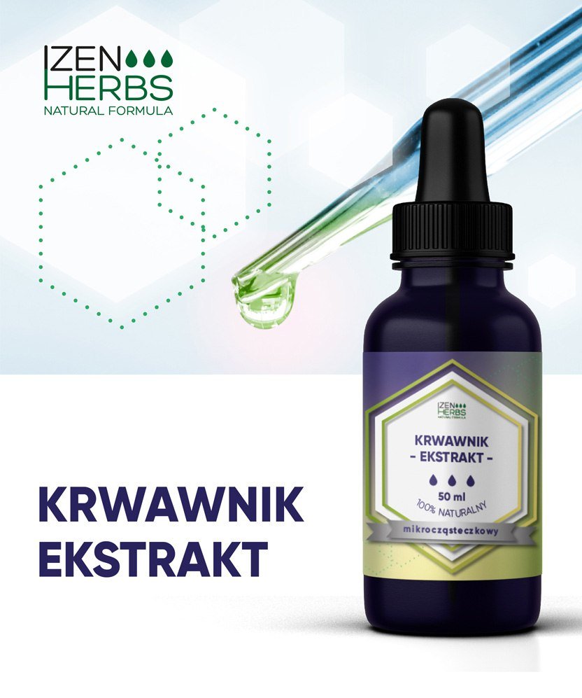 Krwawnik Wyciąg Mikrocząsteczkowy 50 Ml, Organis