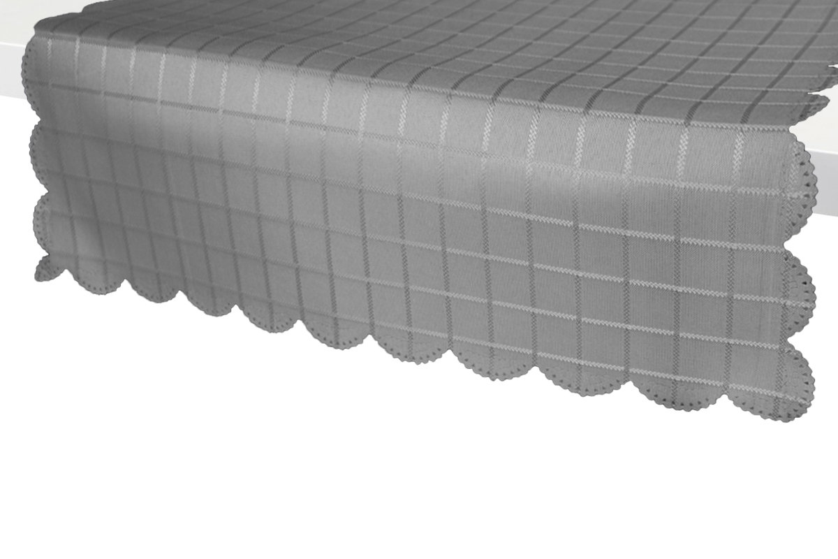 Bieżnik RODERI jasny szary, 40x120 , 100% poliester