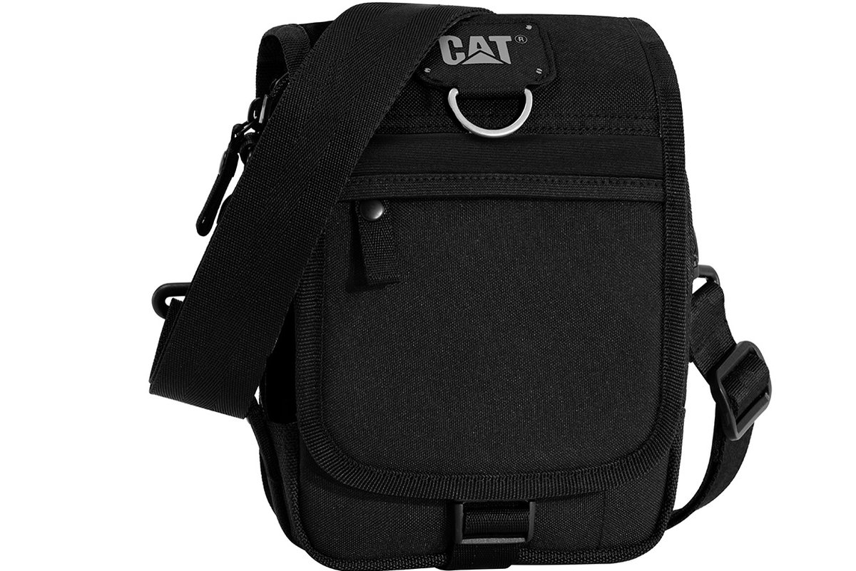 Caterpillar Ronald 83439-01, Unisex, saszetka, Czarny
