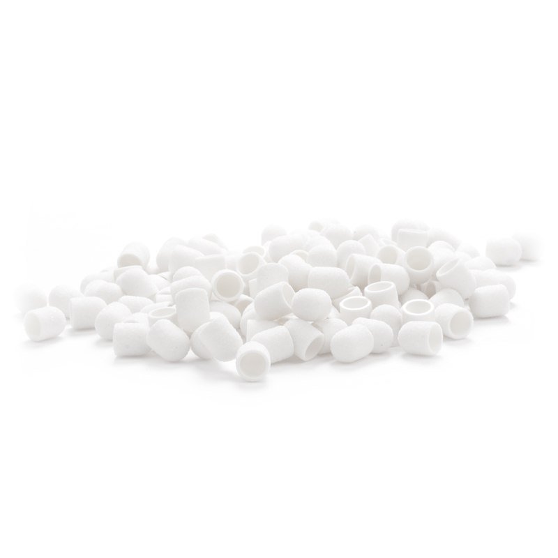 ACTIVESHOP EXO KAPTUREK ŚCIERNY 10mm/220 500 SZT. HARD CAP WHITE AS_126287