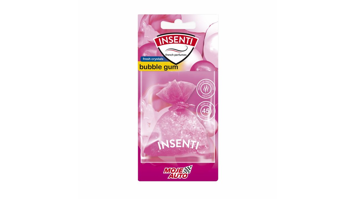 Moje Auto Woreczki zapachowe Moje Auto Insenti Bubble Gum 20g 15-007 15-007