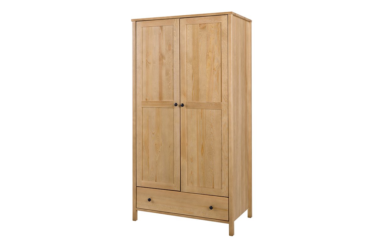 Szafa CUCULI *dąb, 98x188x60, lite drewno sosnowe2,2-2,5 cm