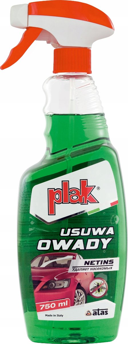 Atas NETINS 750 ml - do usuwania owadów z szyb, reflektorów i karoserii Netins/750
