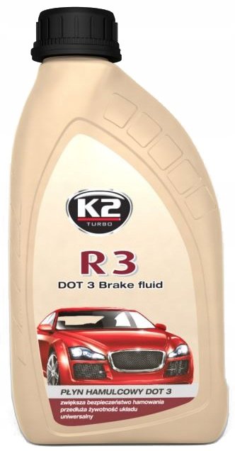 K2 R3/DOT 3 0,5 płyn hamulcowy R3/DOT3 z certyfikatem - 500g