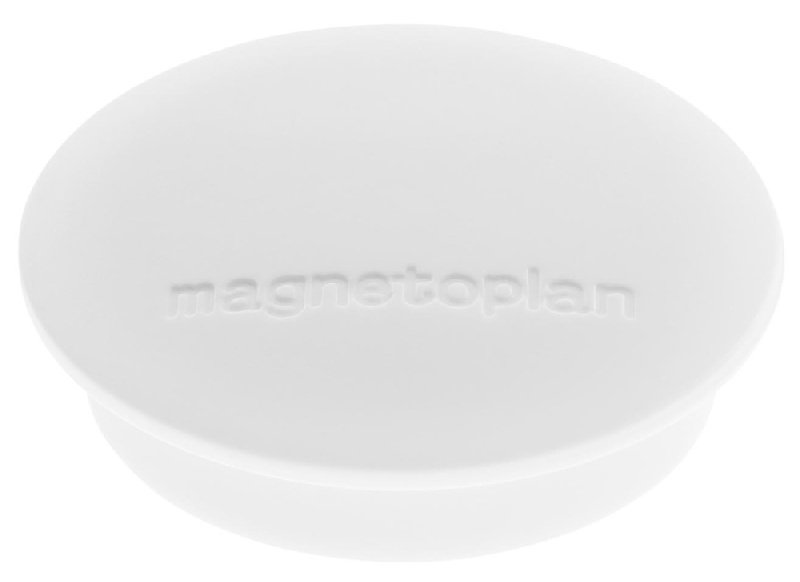 magnetoplan uchwytów magnetycznych Junior, 34 MM, 10 sztuk, biały 4013695010908