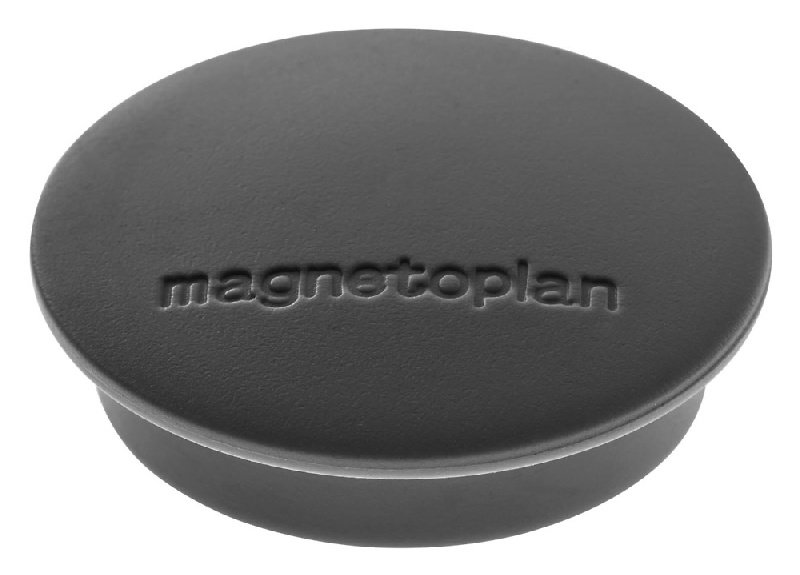 magnetoplan uchwytów magnetycznych Junior, 34 MM, 10 sztuk, czarny 01096